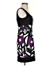 AGB Graphic Purple Cocktail Dress Size 4 (petite) - photo 4