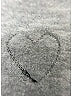 Play Comme Des Garçons Hearts Gray Short Sleeve T-Shirt Size L - photo 10