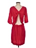 Sandro 100% Viscose Solid Red Casual Dress Size Sm (1) - photo 2