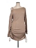 Unbranded 100% Polyester Tan Casual Dress Size XL - photo 1