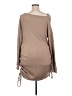 Unbranded 100% Polyester Tan Casual Dress Size XL - photo 2