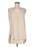 Banana Republic 100% Polyester Ivory Sleeveless Blouse Size M - photo 1
