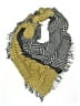 BP. 100% Acrylic Houndstooth Yellow Scarf One size - photo 1