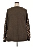 Acting Pro Animal Print Brown Pullover Sweater Size 3X - photo 2