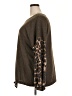 Acting Pro Animal Print Brown Pullover Sweater Size 3X - photo 5