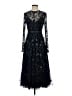 Mac Duggal 100% Polyester Black Cocktail Dress Size 2 - photo 1