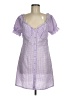 Missguided Checkered-gingham Purple Casual Dress Size 8 - photo 1