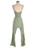 Sincerely Jules 100% Rayon Checkered-gingham Green Jumpsuit Size S - photo 2