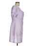 Missguided Checkered-gingham Purple Casual Dress Size 8 - photo 4