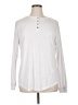 Unbranded White Long Sleeve Henley Size XL - photo 1