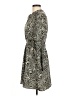 H&M 100% Polyester Paisley Gray Casual Dress Size 6 - photo 5