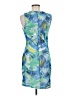 Blāshe Graphic Blue Cocktail Dress Size M - photo 2