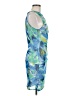 Blāshe Graphic Blue Cocktail Dress Size M - photo 4