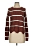Pinque Stripes Brown Pullover Sweater Size S - photo 1