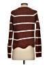 Pinque Stripes Brown Pullover Sweater Size S - photo 2