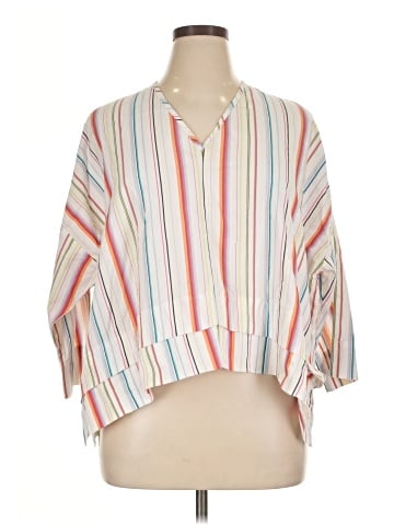 Blanque 3/4 Sleeve Blouse (view 1)