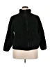 Uniqlo 100% Polyester Solid Black Faux Fur Jacket Size XL - photo 1