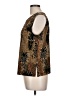 Ilyse Hart Ltd. Brown Sleeveless Blouse Size L - photo 5