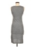 Leith Solid Gray Casual Dress Size M - photo 2