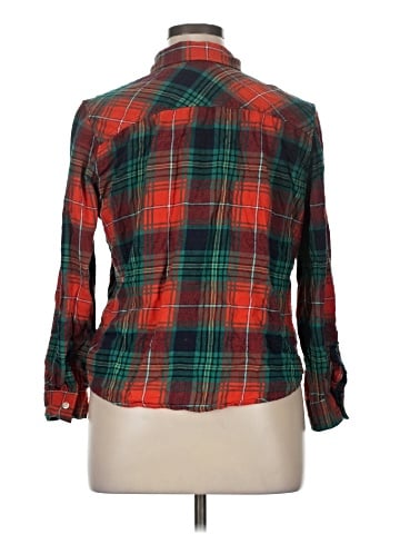 Laura Scott Long Sleeve Button-Down Shirt (view 2)