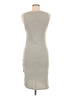 Leith Solid Gray Casual Dress Size M - photo 2