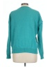 Unbranded 100% Polyester Floral Teal Cardigan Size L - photo 2