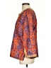Soft Surroundings 100% Polyester Orange Long Sleeve Blouse Size XS - photo 5