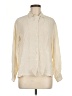 Assorted Brands Solid Ivory Long Sleeve Button-Down Shirt Size M (estimated) - photo 1