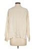 Assorted Brands Solid Ivory Long Sleeve Button-Down Shirt Size M (estimated) - photo 2