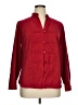 DressBarn 100% Cotton Red Blazer Size 14/16w - photo 1