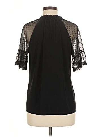 Anne Klein Short Sleeve Blouse (view 2)