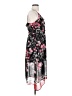 Express 100% Polyester Floral Black Casual Dress Size S - photo 4