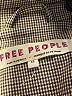 Free People Houndstooth Tan Blazer Size XS - photo 6