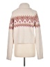 Ruby Moon 100% Polyester Chevron-herringbone Ivory Pullover Sweater Size M - photo 2