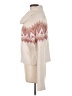 Ruby Moon 100% Polyester Chevron-herringbone Ivory Pullover Sweater Size M - photo 5
