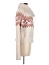 Ruby Moon 100% Polyester Chevron-herringbone Ivory Pullover Sweater Size M - photo 4