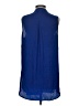 J by Joie 100% Polyester Blue Sleeveless Blouse Size S - photo 2
