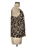 Halogen 100% Polyester Tan Sleeveless Top Size M - photo 4