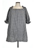 Unbranded Houndstooth Black Casual Dress Size L - photo 1