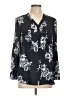 Simply Styled 100% Polyester Black Long Sleeve Blouse Size L - photo 1