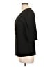 Goddess Black 3/4 Sleeve Top Size L - photo 5