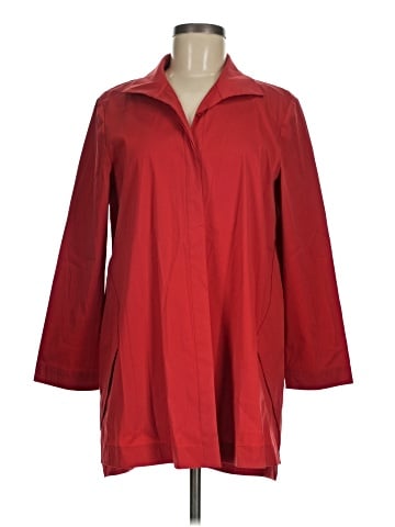 Lafayette 148 New York 3/4 Sleeve Button-Down Shirt (view 1)