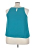 Dna Couture 100% Polyester Teal Sleeveless Blouse Size 3X - photo 2