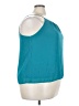 Dna Couture 100% Polyester Teal Sleeveless Blouse Size 3X - photo 4