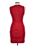 Forever 21 Solid Red Cocktail Dress Size L - photo 2