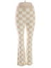 Belle the Label Checkered-gingham Ivory Casual Pants Size XL - photo 1