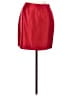 Moda International 100% Polyester Solid Red Casual Skirt Size 8 - photo 1