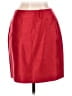Moda International 100% Polyester Solid Red Casual Skirt Size 8 - photo 2