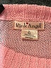 Pink Angel 100% Acrylic Hearts Pink Pullover Sweater Size 6X - photo 3