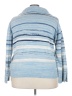 ELOQUII Elements 100% Acrylic Blue Pullover Sweater Size 22 - 24 - photo 2
